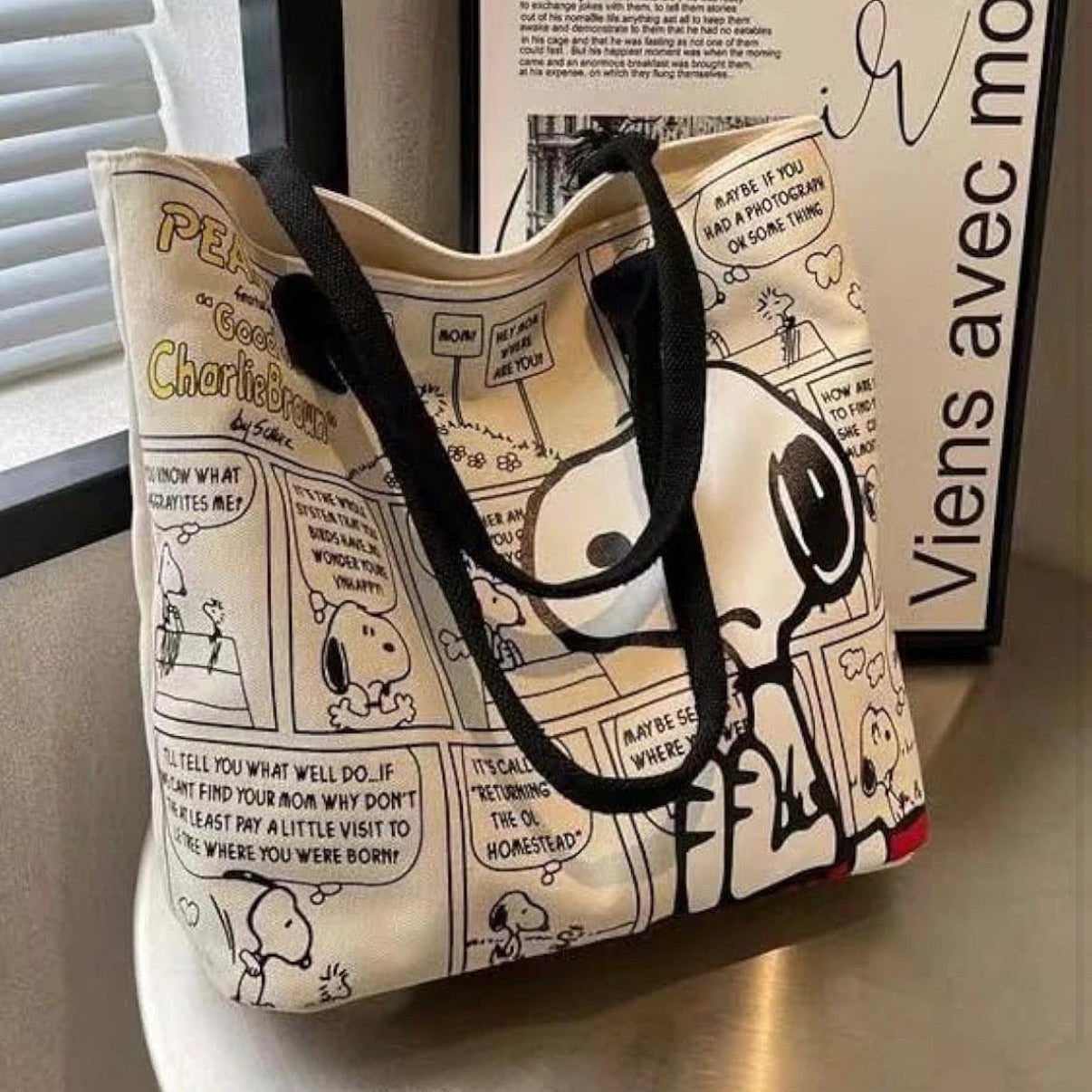 Snoopy Canvas Handbag