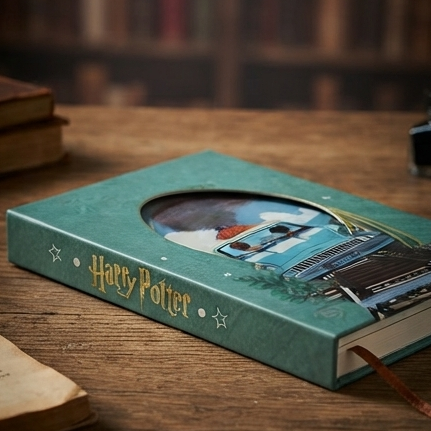 Harry And Ron Flying Car Journal