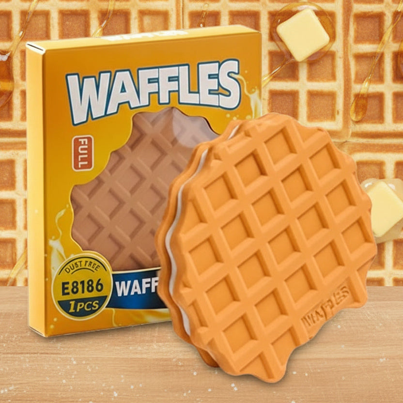 Waffle Eraser - Jumbo Waffle Shaped Non-Toxic Eraser