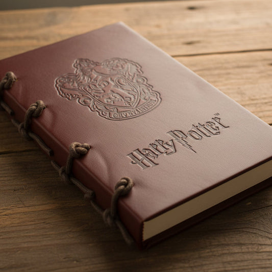 Harry Potter House Leather Cover Journal