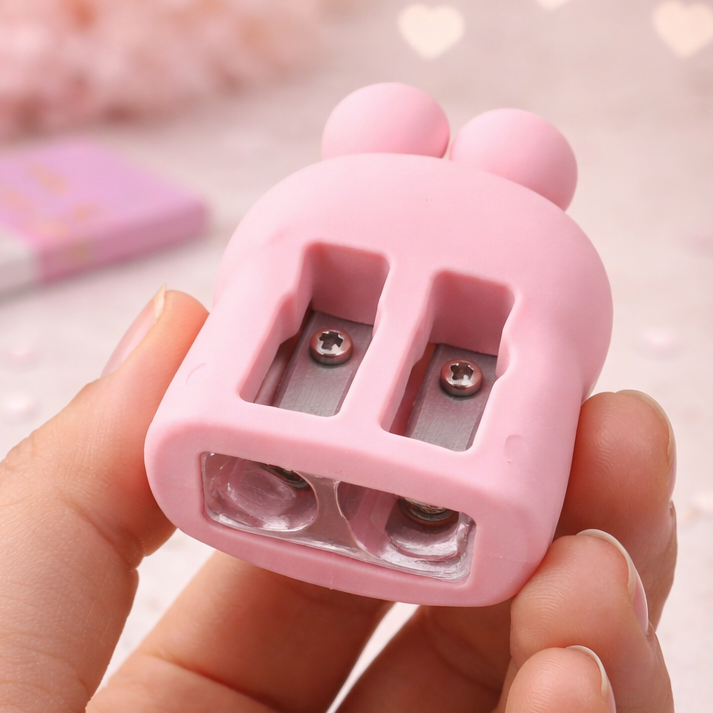 Lovely Girl Eraser with In-built Sharpener