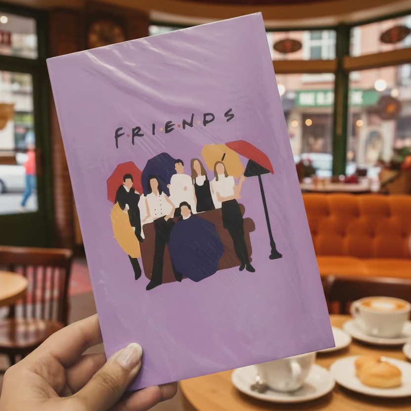 F.R.I.E.N.D.S Notebook All Characters
