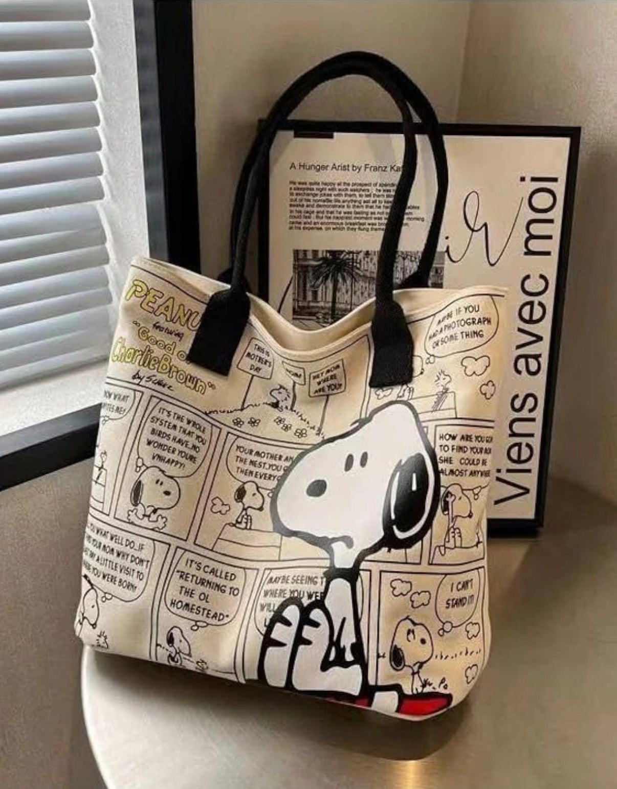 Snoopy Canvas Handbag