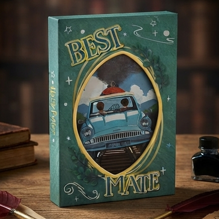 Harry And Ron Flying Car Journal