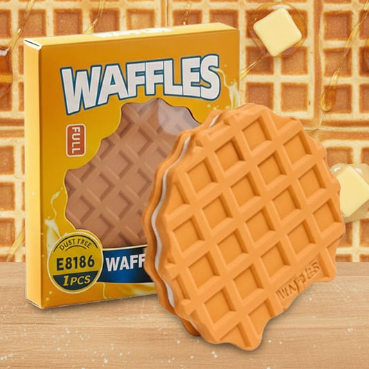 Waffle Eraser - Jumbo Waffle Shaped Non-Toxic Eraser