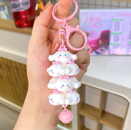 Sanrio Cinnamoroll Bundle Kawaii Keychain