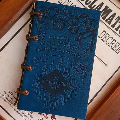 Harry Potter Themed Moonlit Wormtail Leather Journal