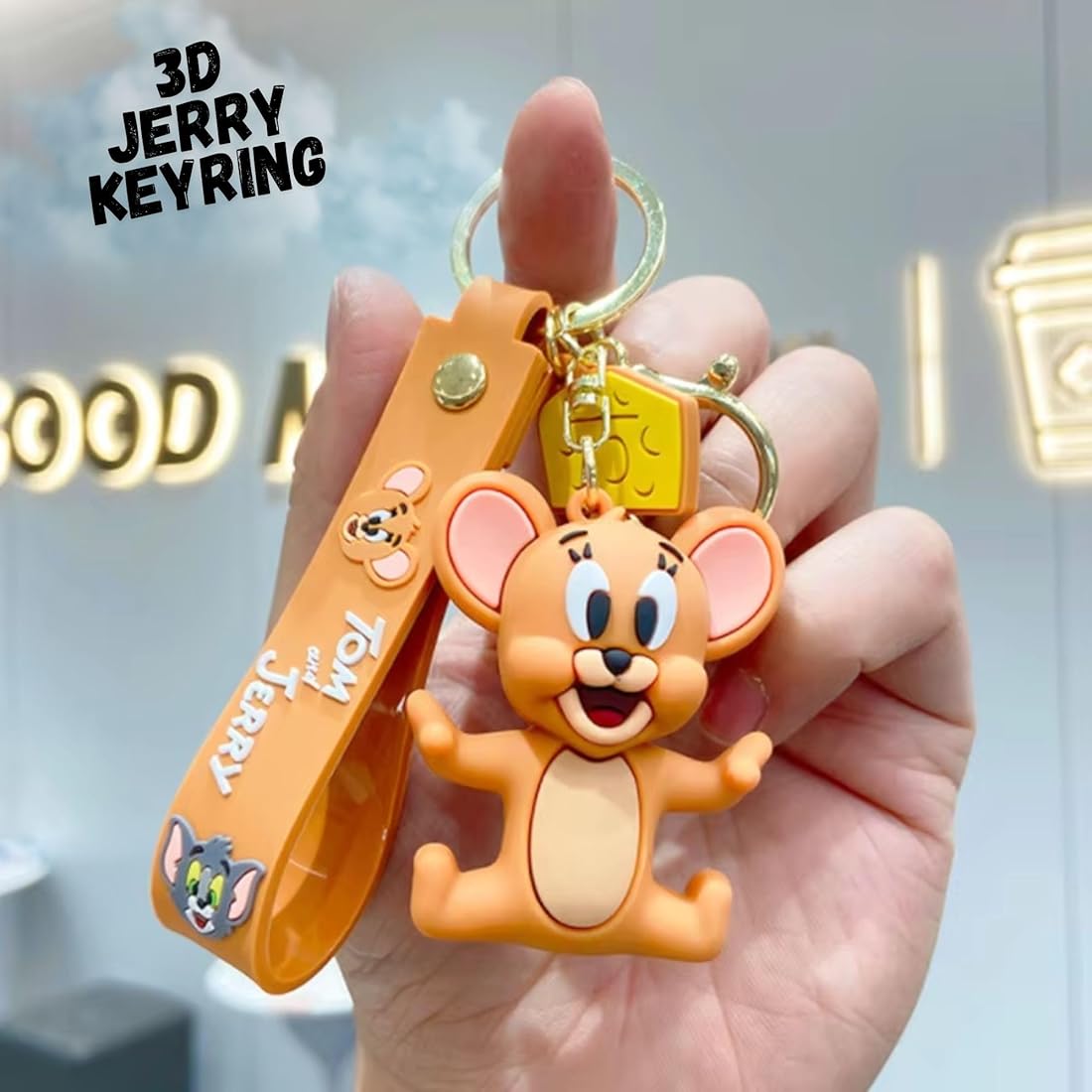 Jerry from Tom & Jerry Keychain