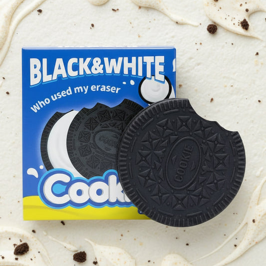 Oreo Eraser - Jumbo Oreo Shaped Non-Toxic Eraser