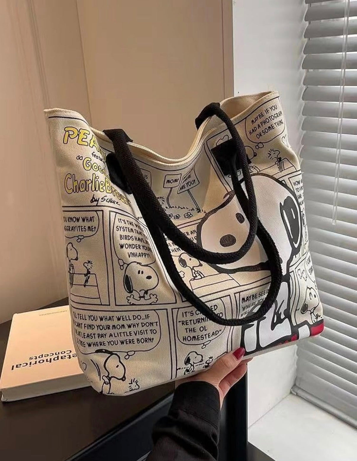 Snoopy Canvas Handbag