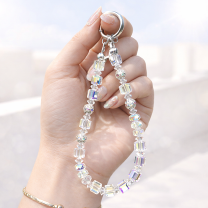 Crystal Beaded Phone Charm