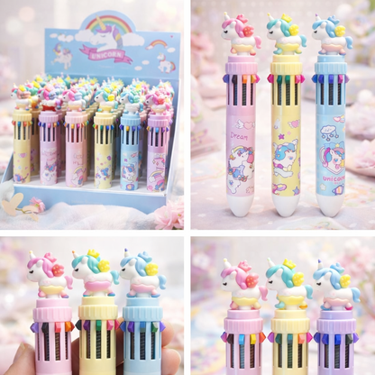 10-in-1 Unicorn Pen