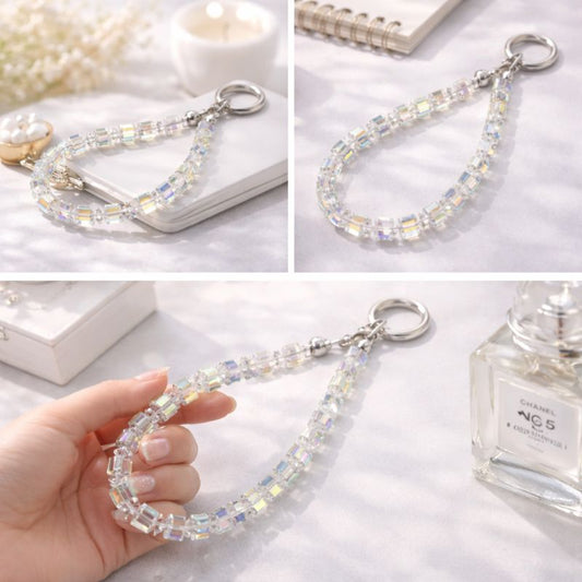Crystal Beaded Phone Charm