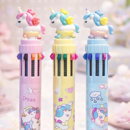 10-in-1 Unicorn Pen