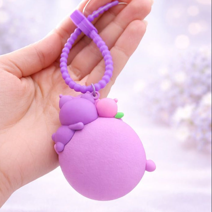 Kawaii Fidget Spinner Keychain