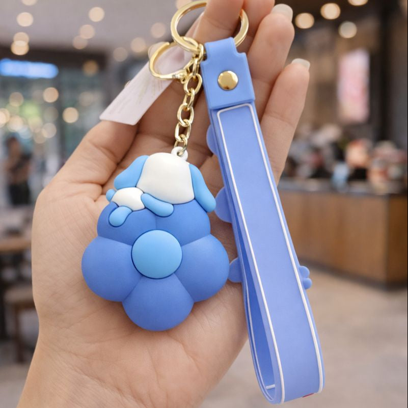 Kawaii Fidget Spinner Keychain