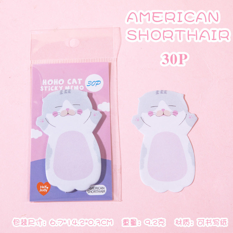 Cat Sticky Notes