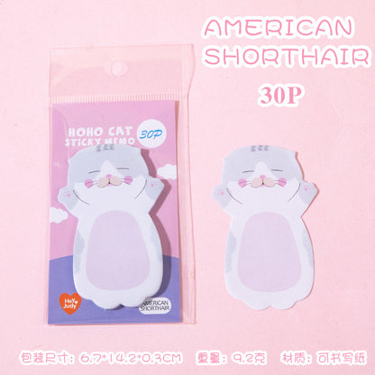 Cat Sticky Notes