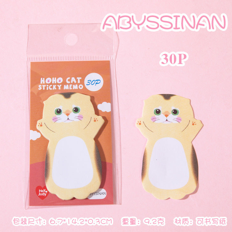 Cat Sticky Notes
