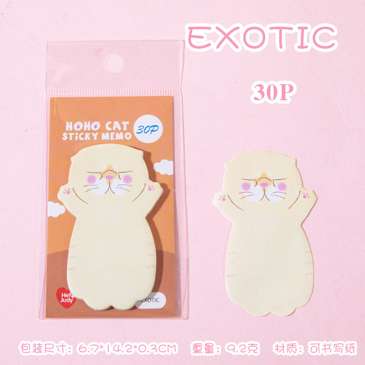 Cat Sticky Notes