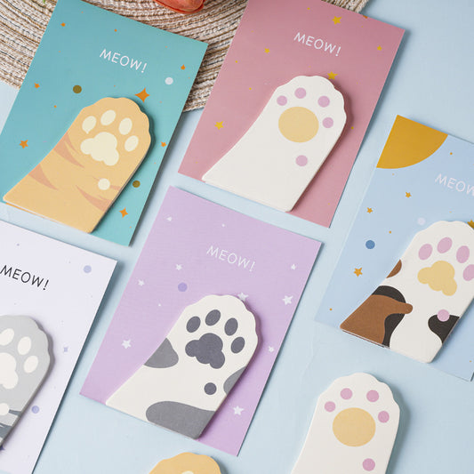 Paw Sticky Notes