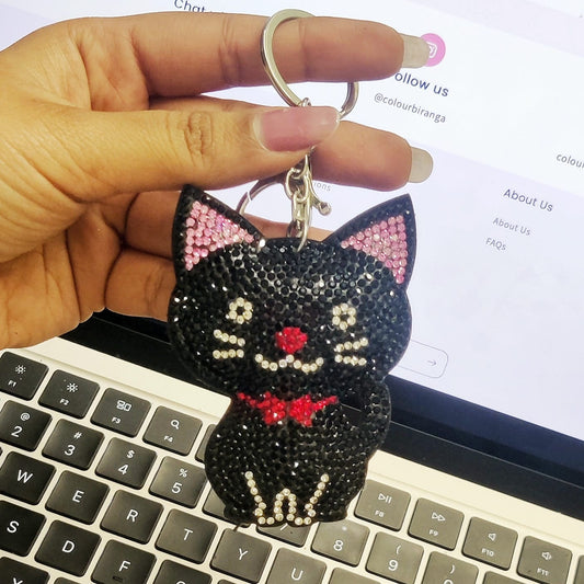 Rhinestone Keychain