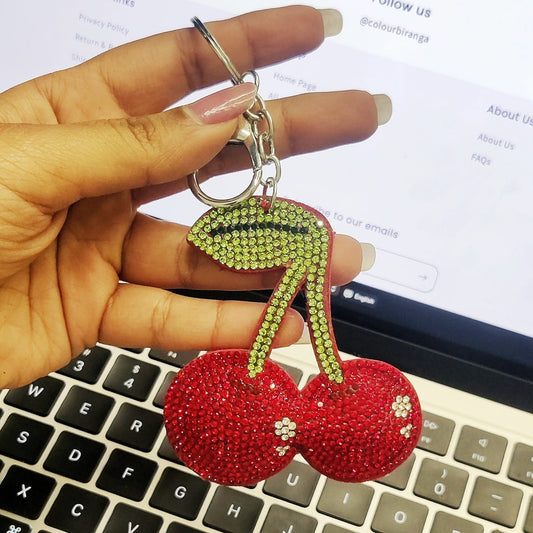 Rhinestone Keychain