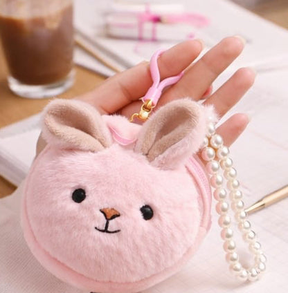 Bunny Plush Coin Purse Charm