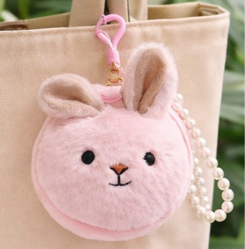 Bunny Plush Coin Purse Charm