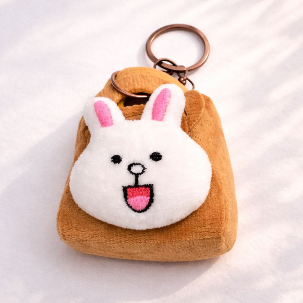 Plush Pouch Keychain