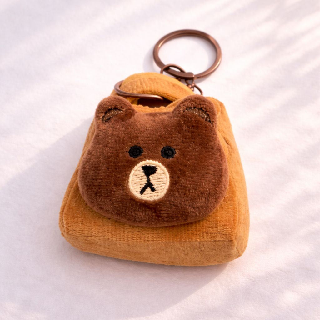 Plush Pouch Keychain