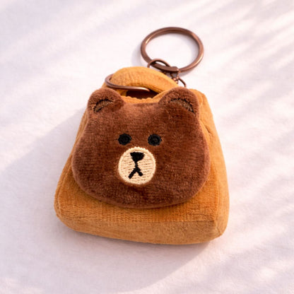 Plush Pouch Keychain