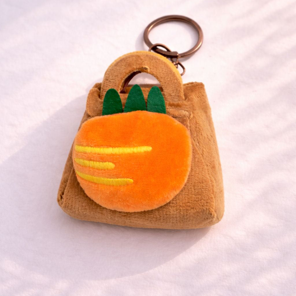Plush Pouch Keychain
