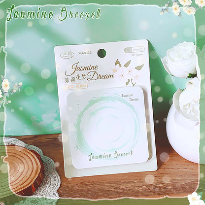 Jasmine Flower Post It Sticky Notes