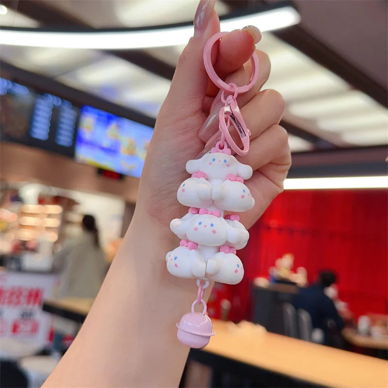 Sanrio Cinnamoroll Bundle Kawaii Keychain