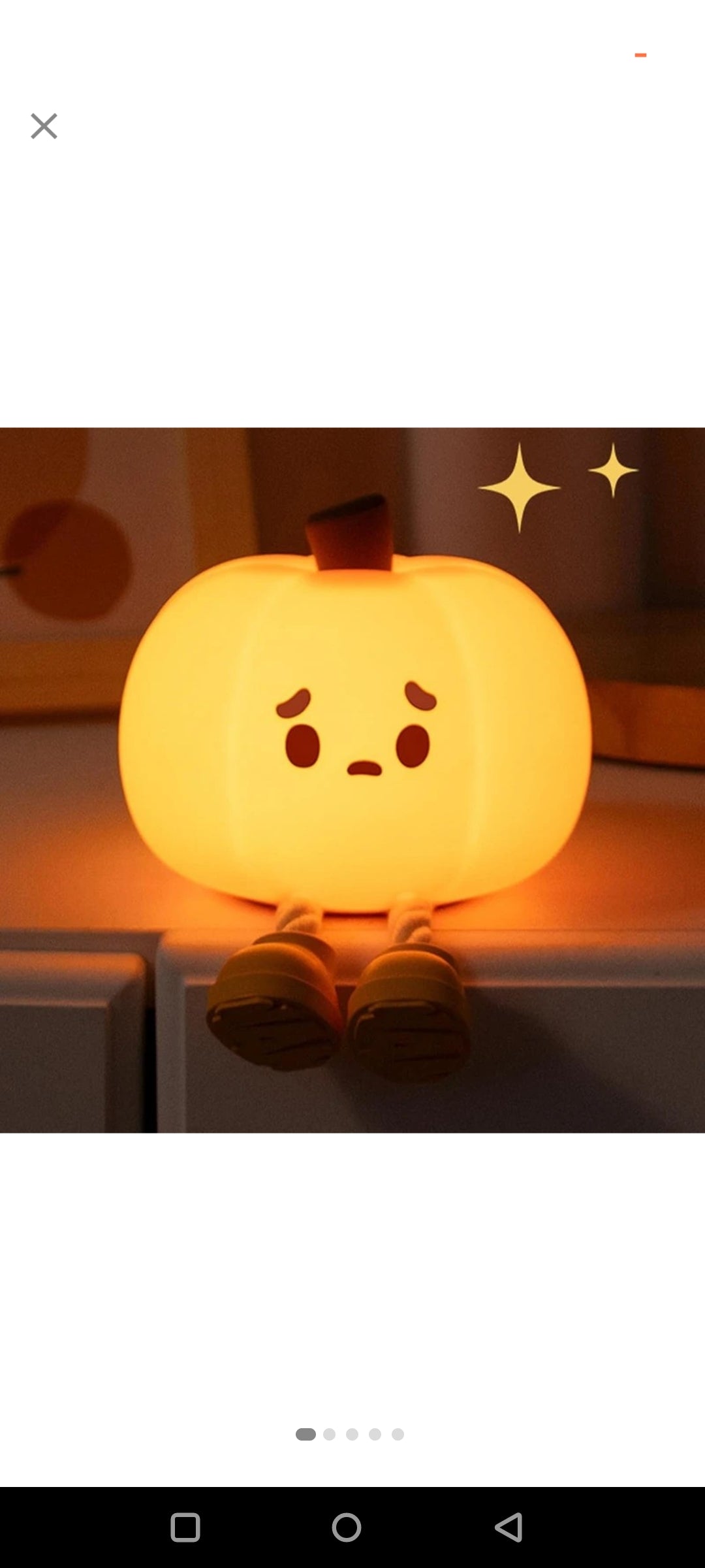 Little Pumpkin Sleep Lamp