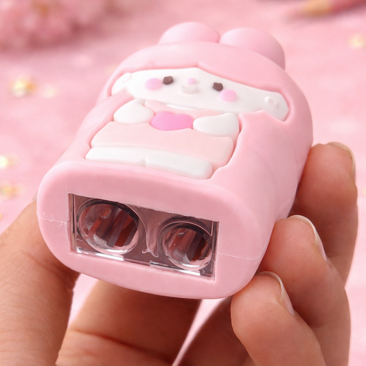 Lovely Girl Eraser with In-built Sharpener