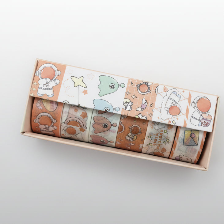 Kawaii Washi Tape Set of 6