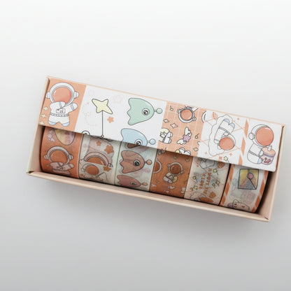 Kawaii Washi Tape Set of 6