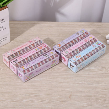 Sanrio Character Shiny Washi Tape Set of 10