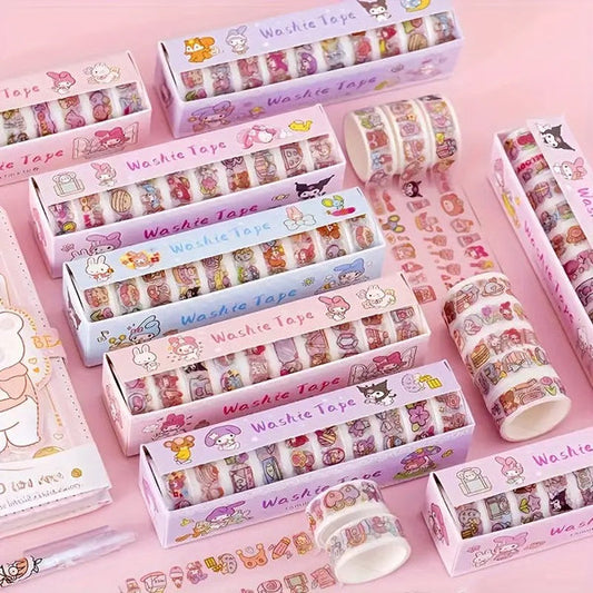 Sanrio Character Shiny Washi Tape Set of 10