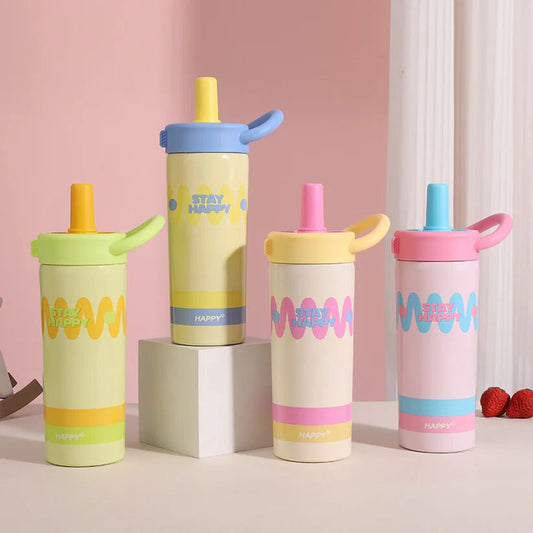 Stay Happy Stainless Steel Insulation Bottle