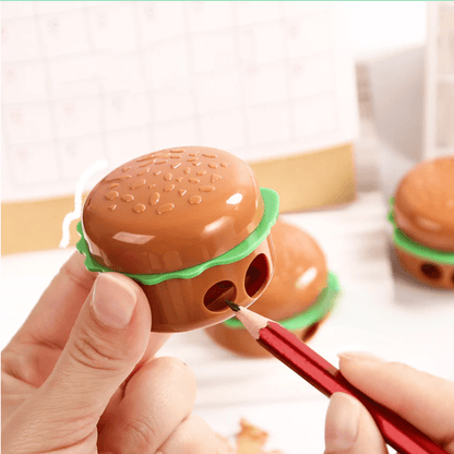 Burger Sharpener and Eraser set