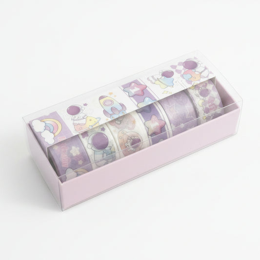 Kawaii Washi Tape Set of 6