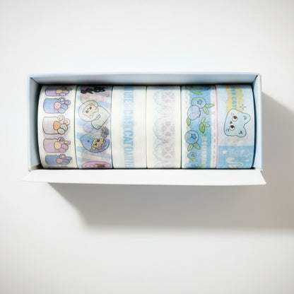 Kawaii Washi Tape Set of 6