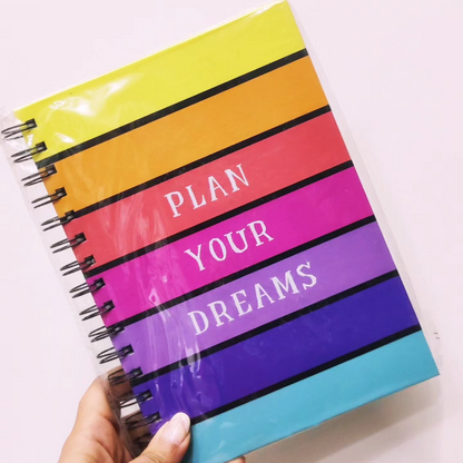 Plan Your Dreams Spiral Notebook