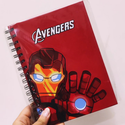 Super Hero Spiral Notebooks