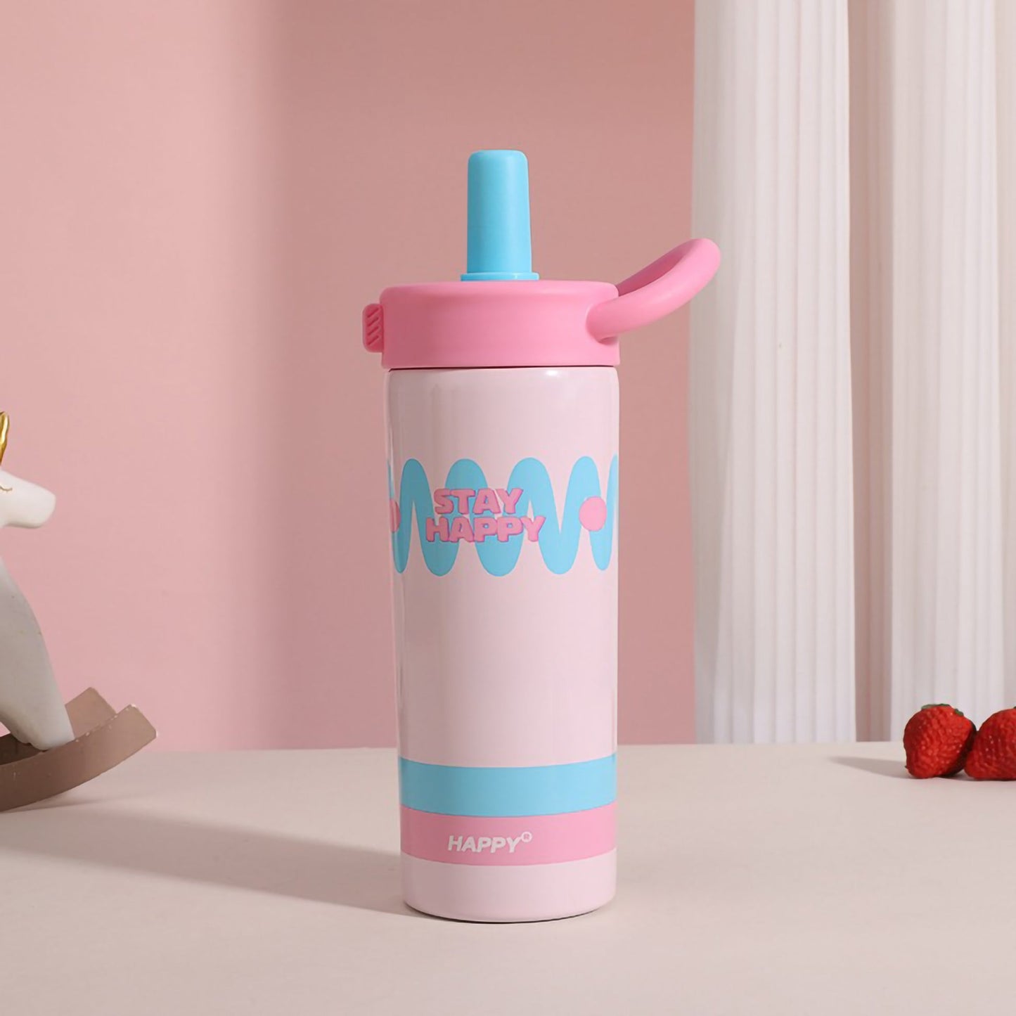 Stay Happy Stainless Steel Insulation Bottle