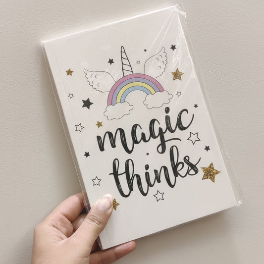 Magic Thinks Unicorn Slim Diary