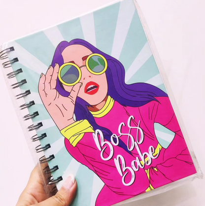 Boss Babe Spiral Notebook